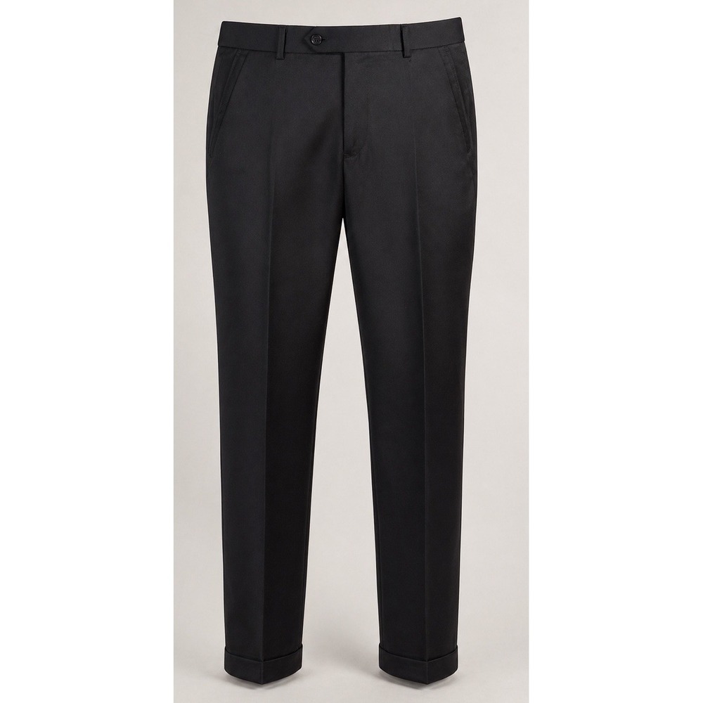 Brooks Brothers 1818 Madison Mens 32 Wool Dark Navy Pleated Dress Pants USA